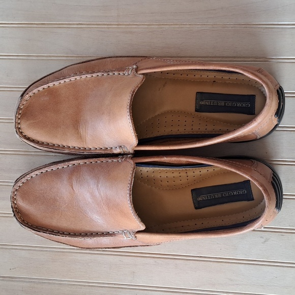 Giorgio Brutini Other - Giorgio B. Loafers Leather Brutini Causal Cushioned Sole | Tan | Size: 10.5